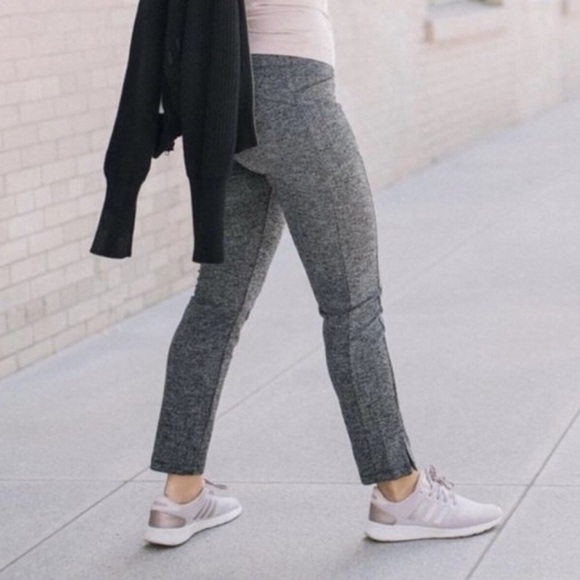 Athleta Herringbone Mercer Tight Legging Pants Size S - Picture 1 of 9